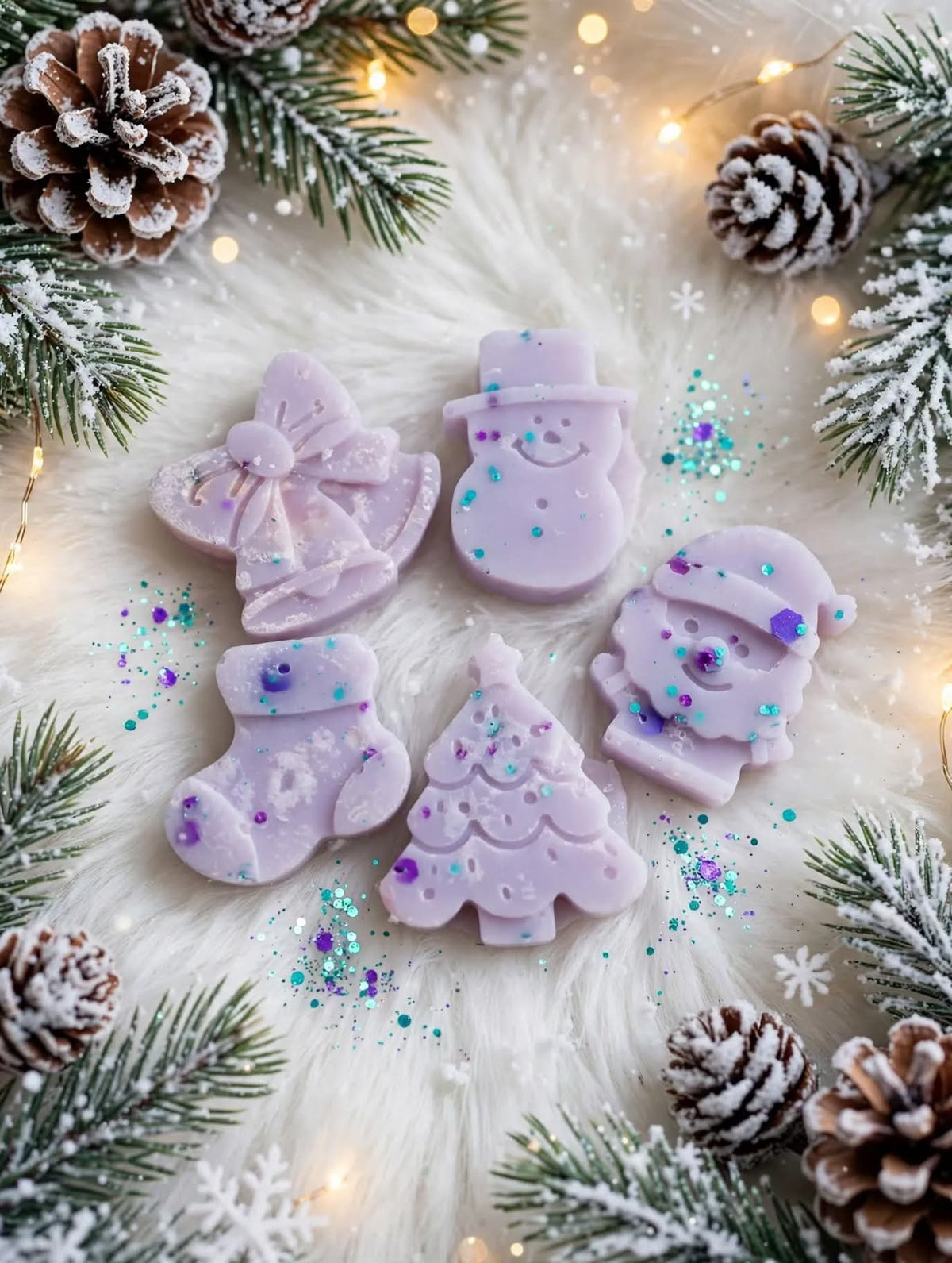 Silk jammies mini Christmas shapes