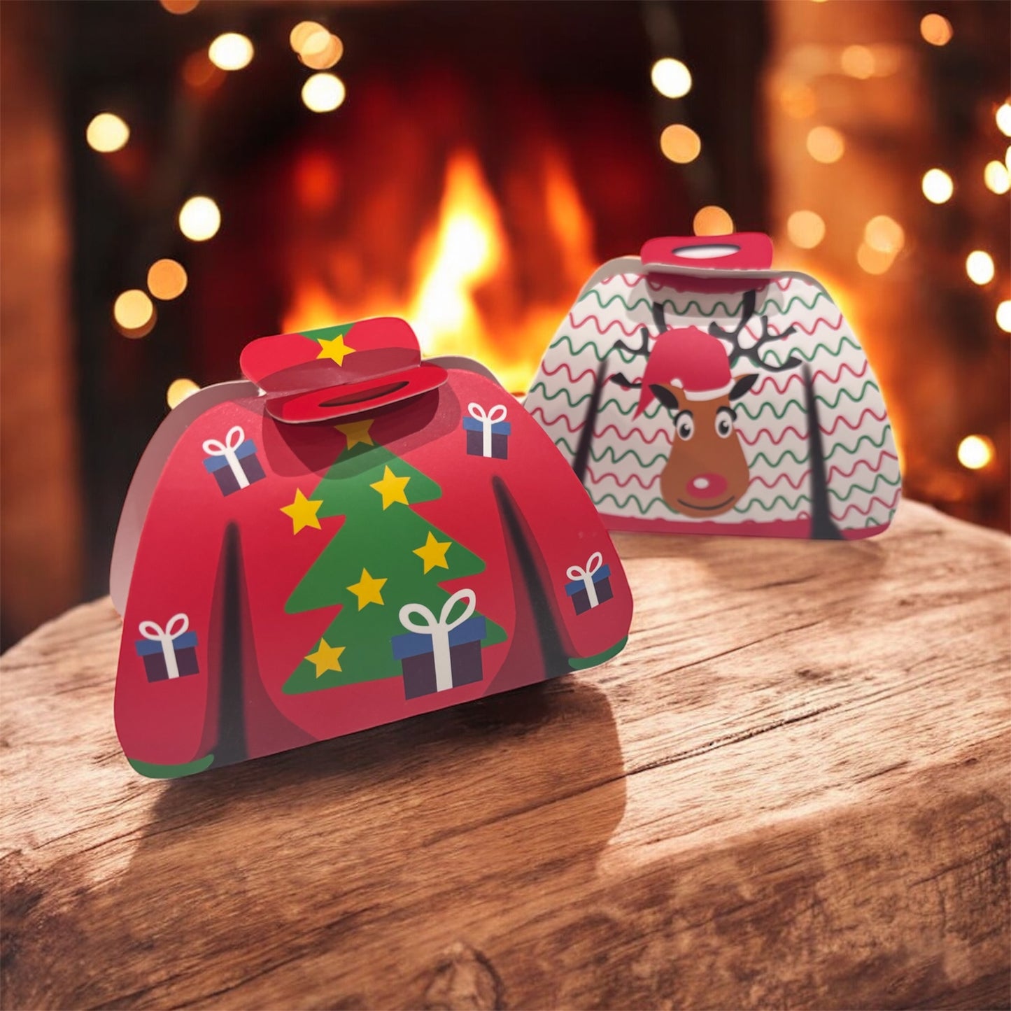 Christmas jumper boxes