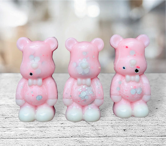 Raspberry candyfloss bears