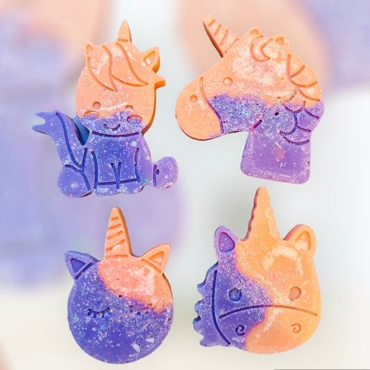 Mango & passionfruit unicorns