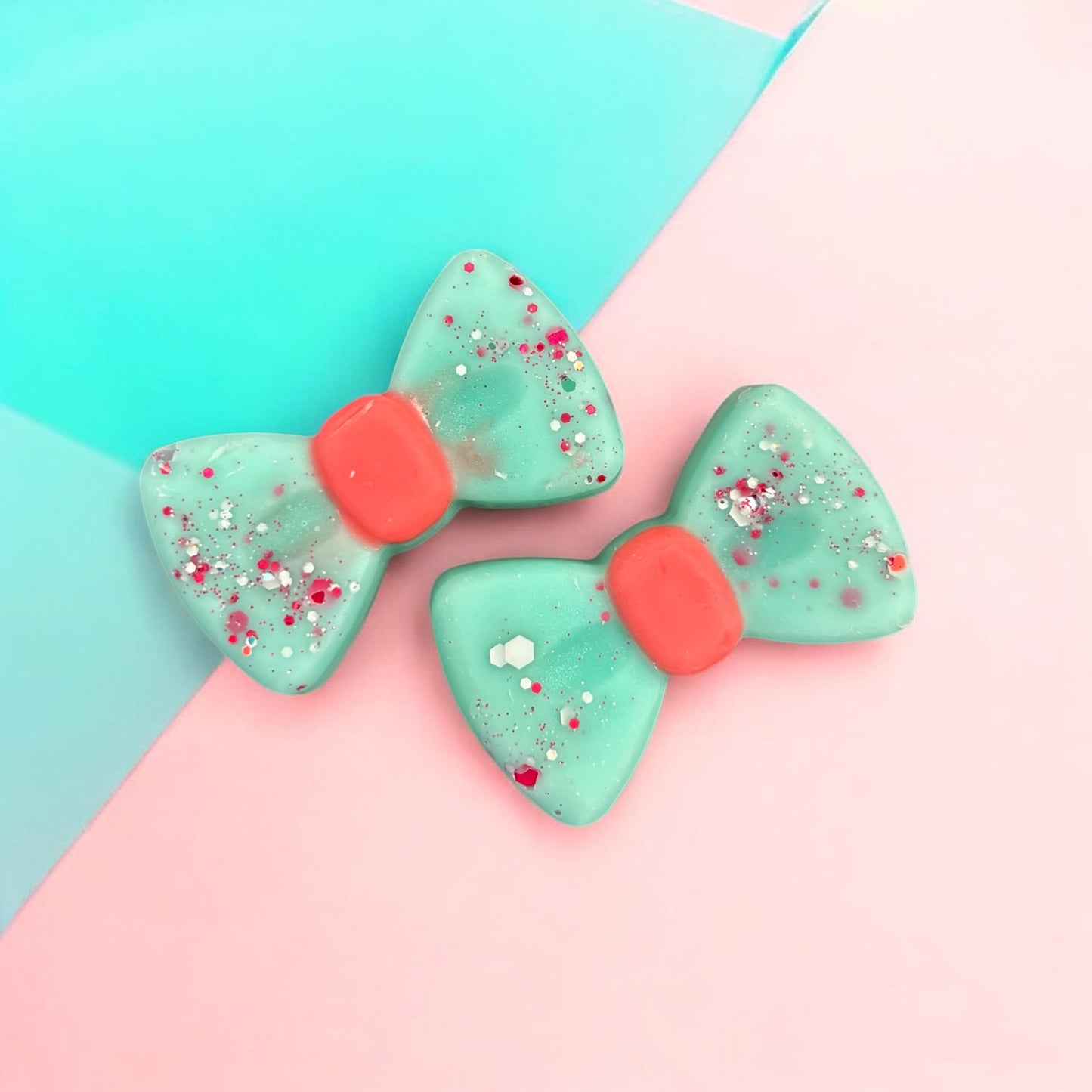Watermelon splash bows