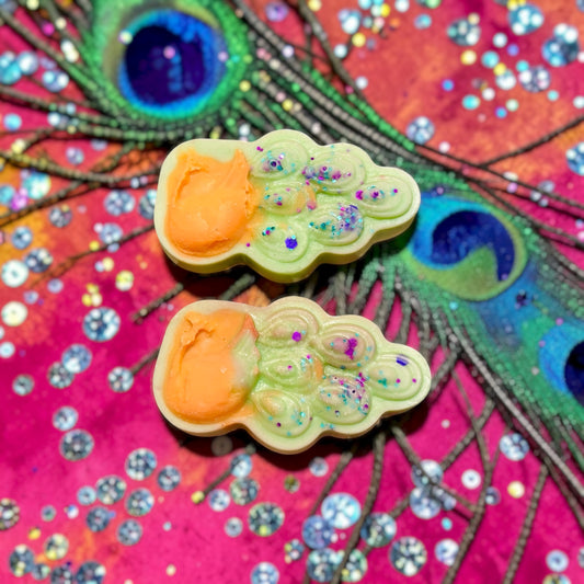 Citrus splash peacock