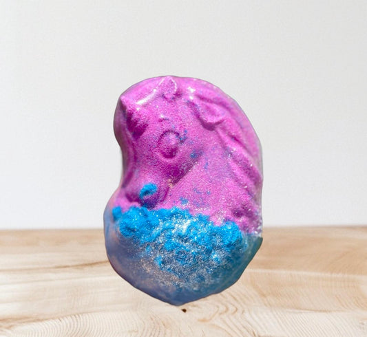 Unicorn bath bomb