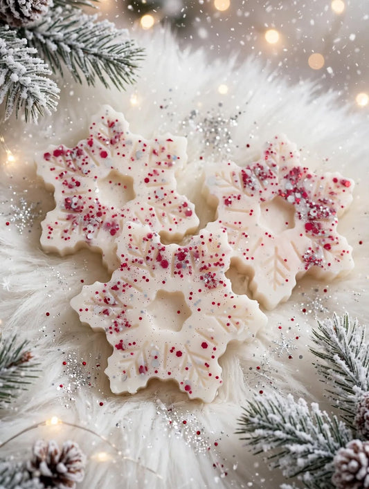 Frosted fairy snowflake